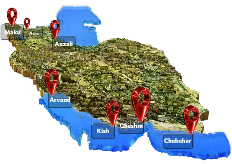 مناطق آزاد در ایران