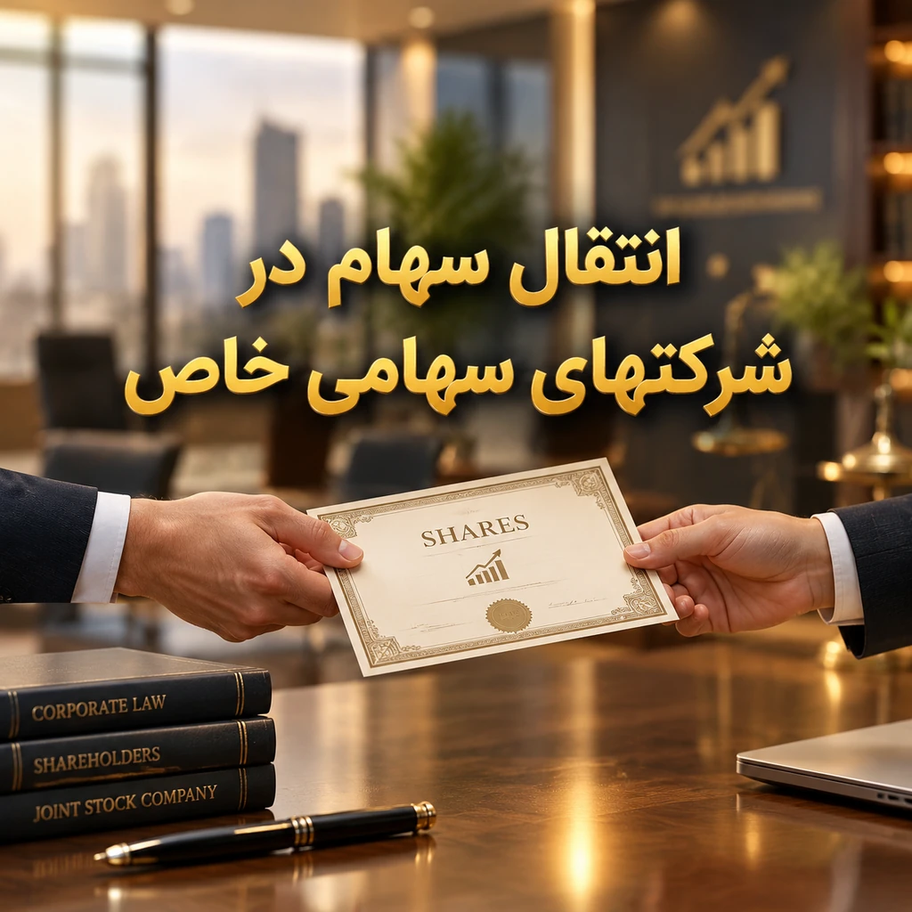 انتقال سهام در شرکتهای سهامی خاص