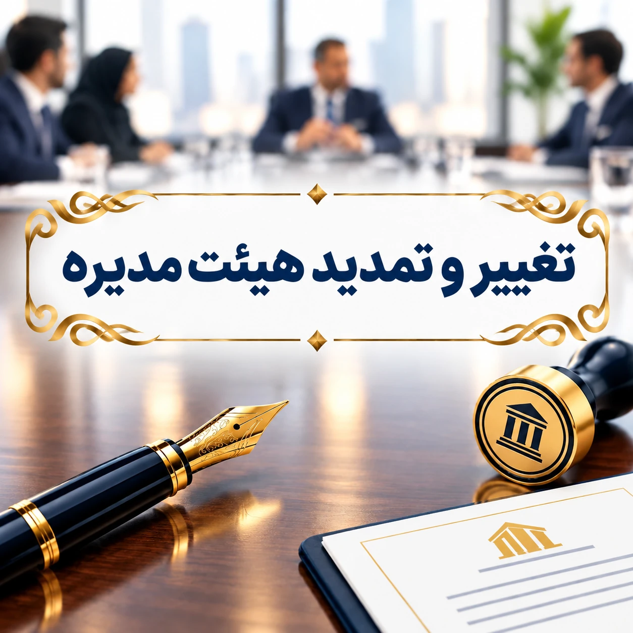 تغییر و تمدید هیئت مدیره