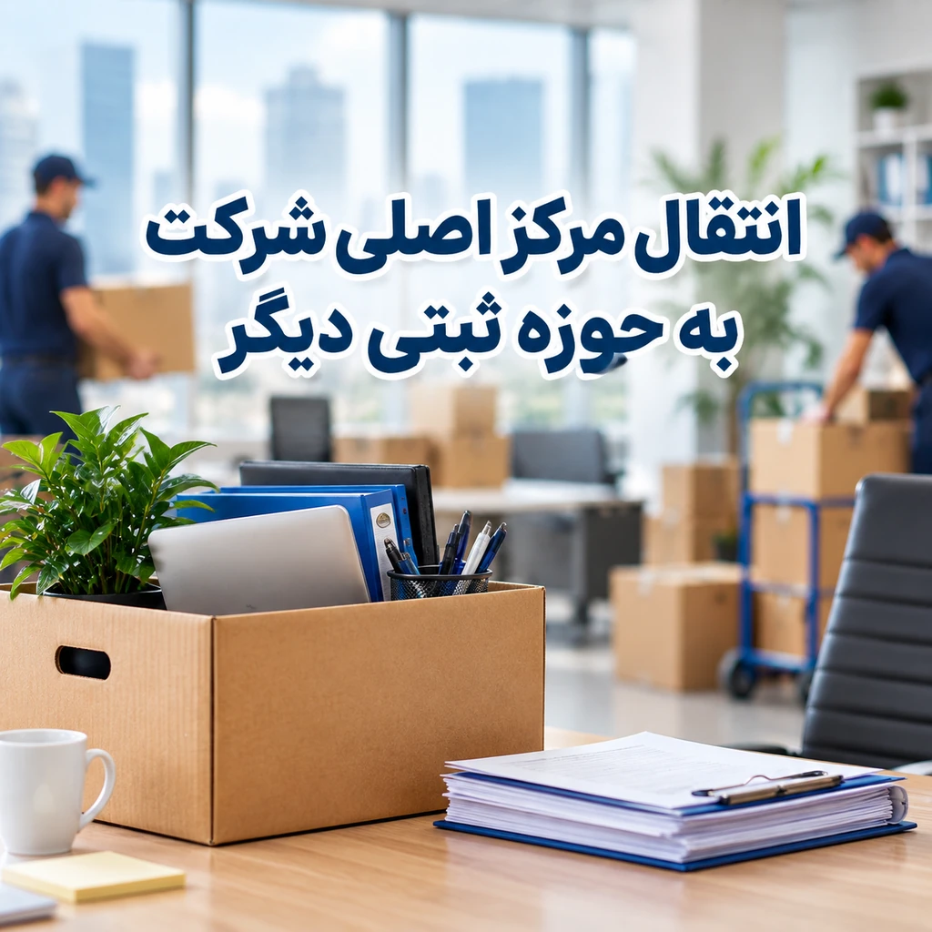 انتقال مرکز اصلی شرکت به حوزه ثبتی دیگر