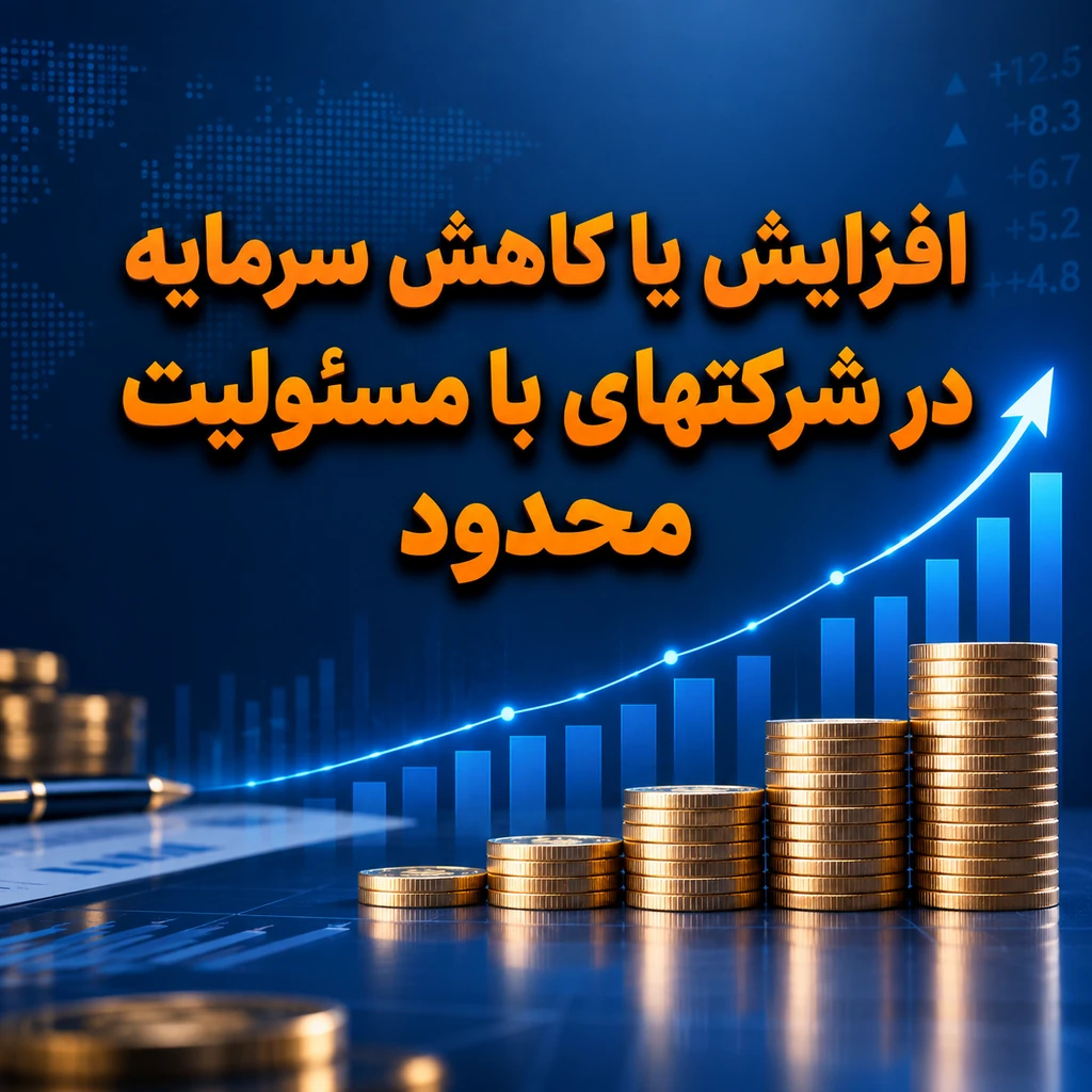 افزایش یا کاهش سرمایه در شرکتهای با مسئولیت محدود