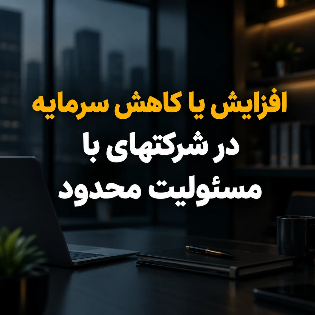 افزایش یا کاهش سرمایه در شرکتهای با مسئولیت محدود