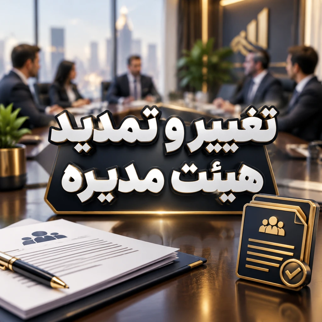 تغییر و تمدید هیئت مدیره