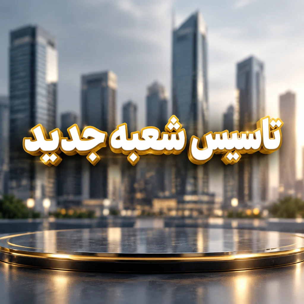 تاسیس شعبه جدید